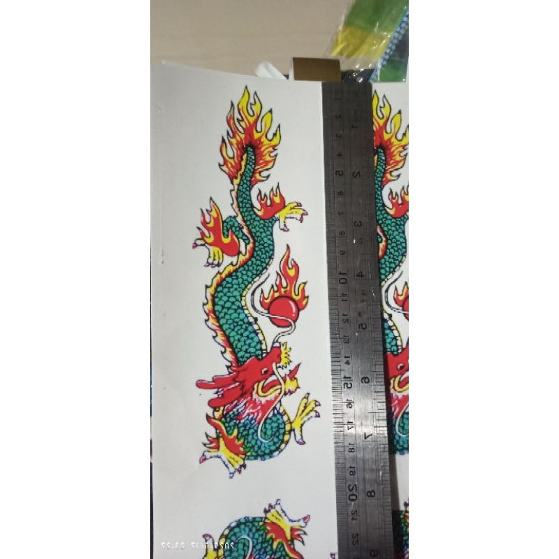 

Stiker Naga Jadul (Hadap Kanan) Panjang 20 cm