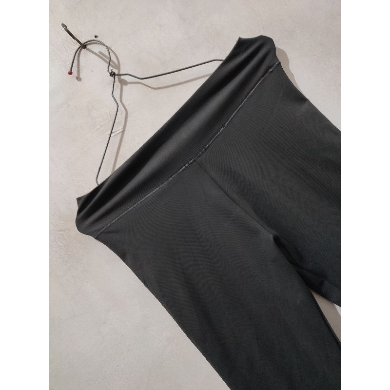 Legging Sport Uniqlo Airism Proteksi UV Basic Abu