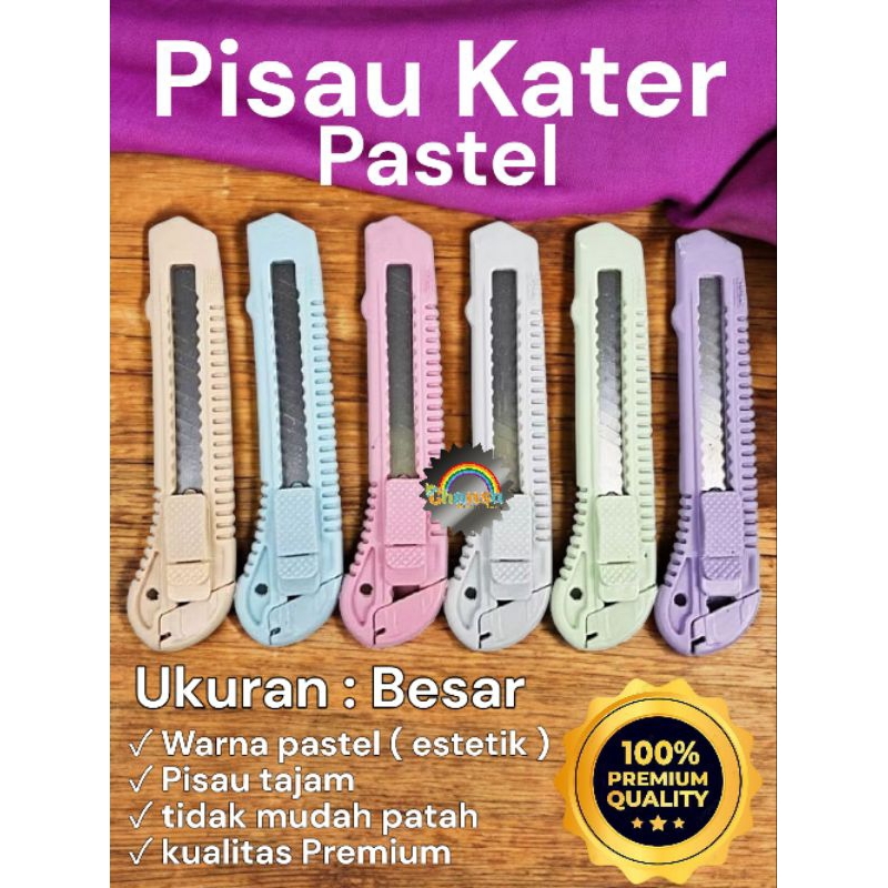 

Pisau Cater/ Cutter / Pisau / Pisau Cutter Warna / Pisau Cutter Murah