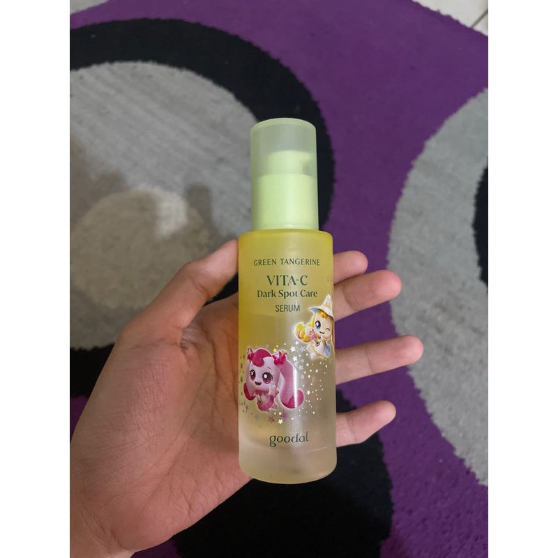 [preloved] goodal green tangerine vita c dark spot serum