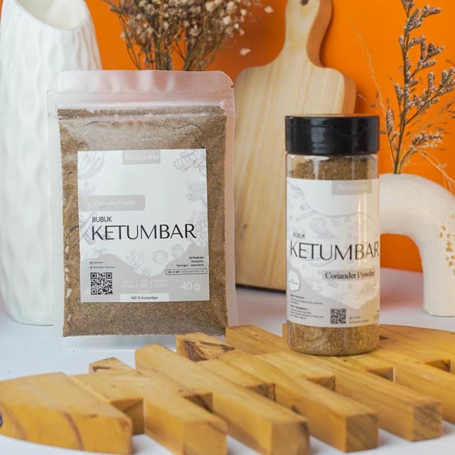 

RESTOEIBU Ketumbar Bubuk - Coriander Powder Bumbu Dapur Rempah
