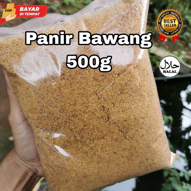 

Tepung Panir Bawang 500g •Termurah Remukan Bawang Goreng Bumbu Papeda -Bahan Masakan