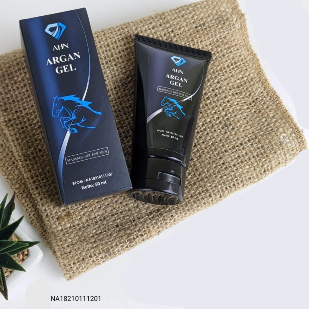 BEST MASSAGE GEL ARGAN 100% ORIGINAL PRODUK PERAWATAN KHUSUS PRIA TERDAFTAR RESMI DI BPOM RI BISA BA
