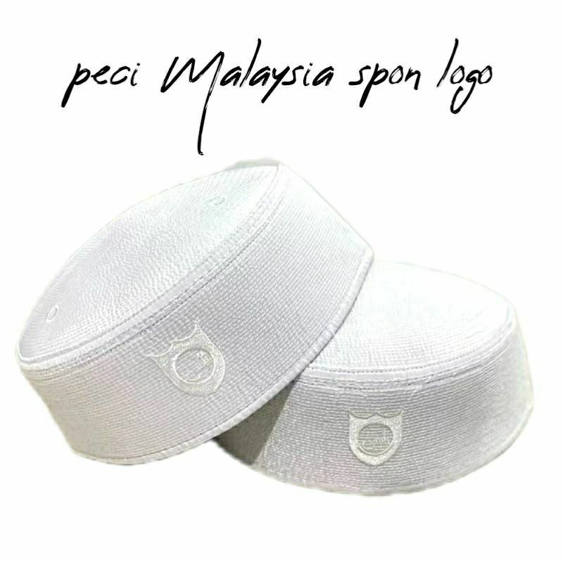 peci MALAYSIA SPON LOGO, spon tebal peci Malaysia, peci uje logo, peci Malaysia uje logo