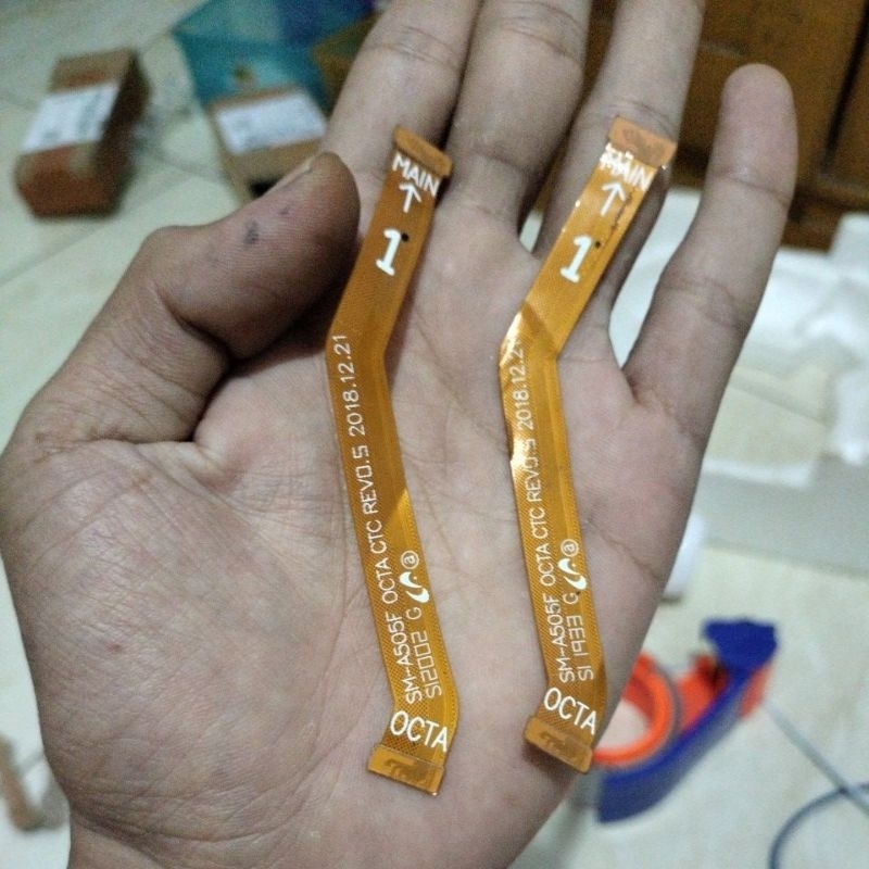 plexible lcd samsung a50/a50s Original copotan...