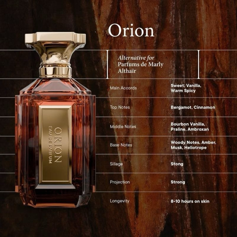 Perfume Velixir Orion Eau De Perfume For Unisex