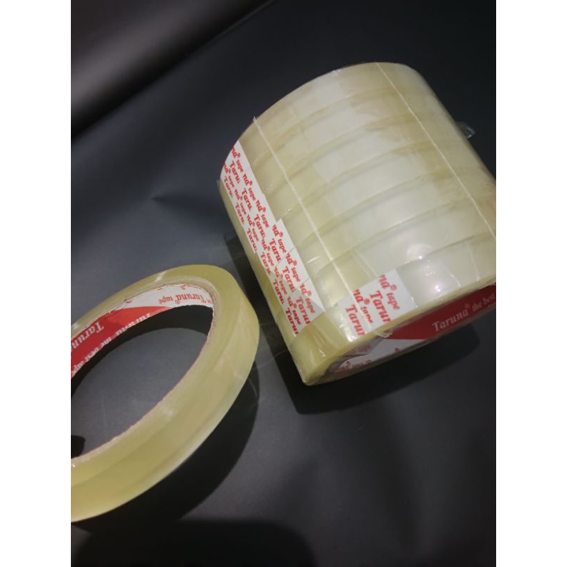 

Selotip Transparan Ukuran 1/2 inch (12mm)
