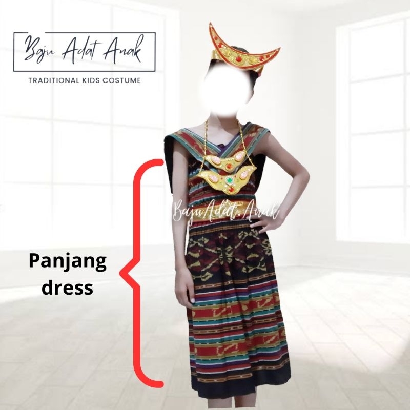 BEST SELLER BAJU ADAT NTT ANAK PAKAIAN TRADISIONAL NTT FLORES NUSA TENGGARA TIMUR BAJU ADAT NTT ANAK
