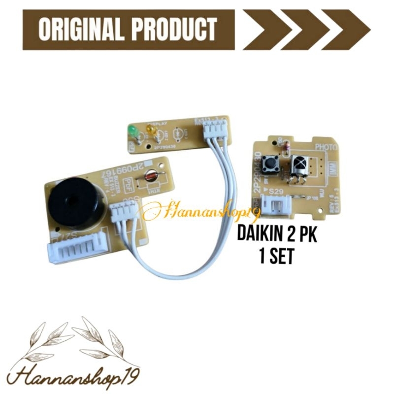 Sensor PCB AC Daikin 2pk 1set / sensor modul AC Daikin 2pk / receiver AC Daikin 2pk / display PCB AC
