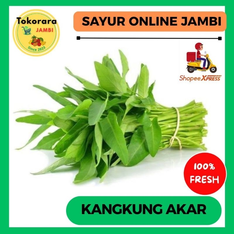 

Sayur Kangkung akar Segar/Kangkung akar 1 ikat-Tokorara.Jambi