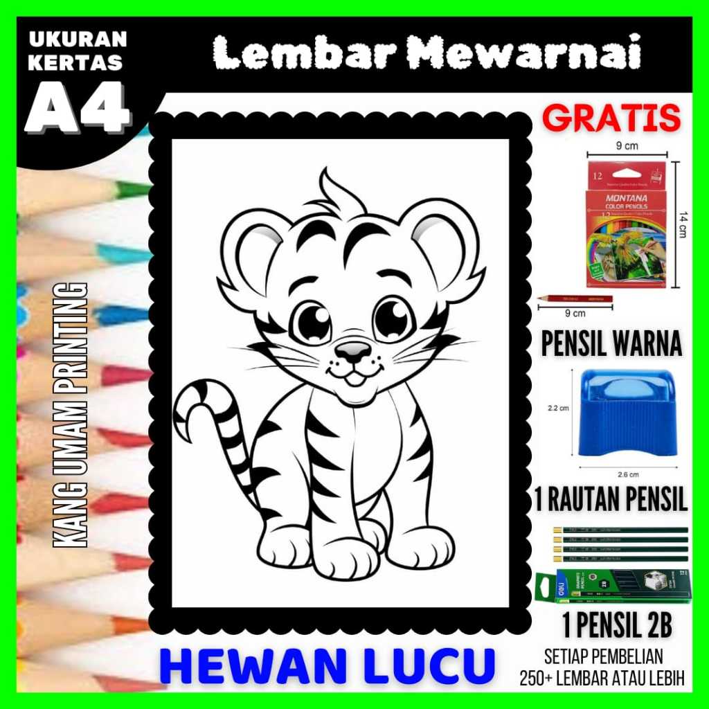

Lembar Mewarnai Gambar Hewan Lucu Imut Untuk Paud / SD Bagian 07, Sketsa , Kertas Mewarnai , Drawing