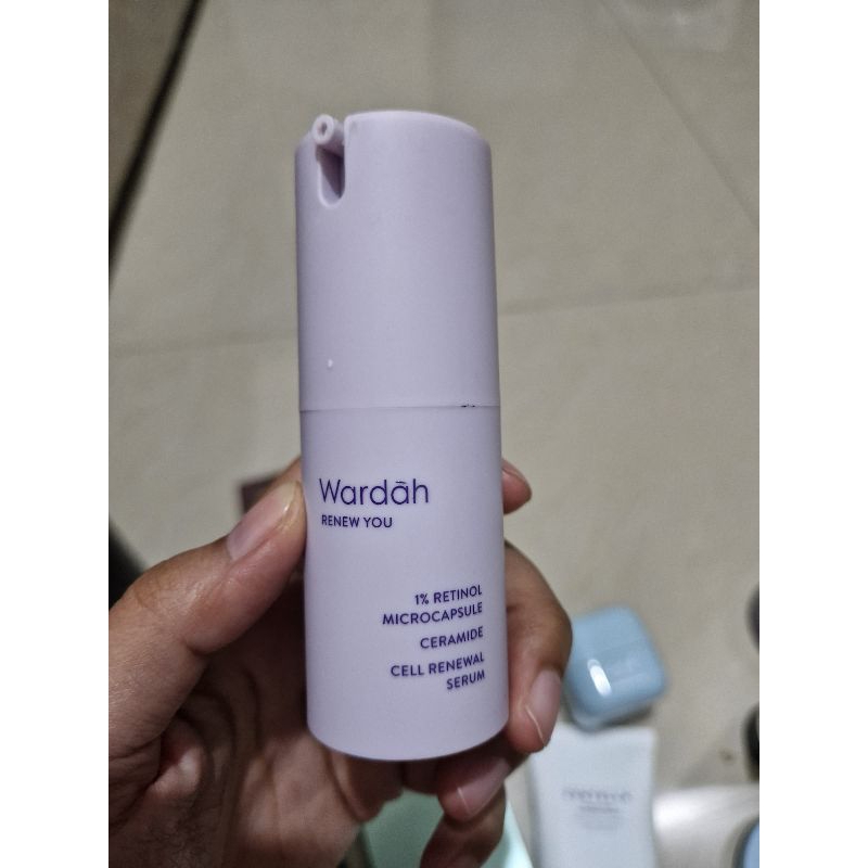 Wardah retinol serum