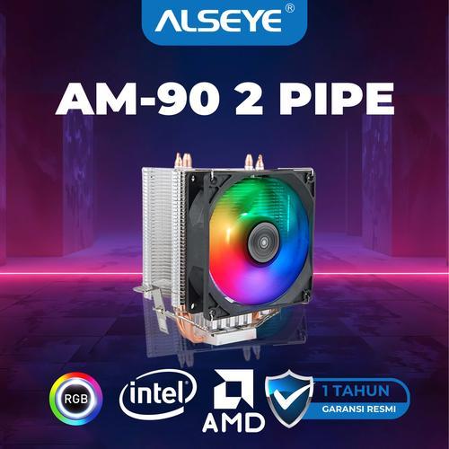 CPU COOLER RGB Alseye AM90 2 pipe