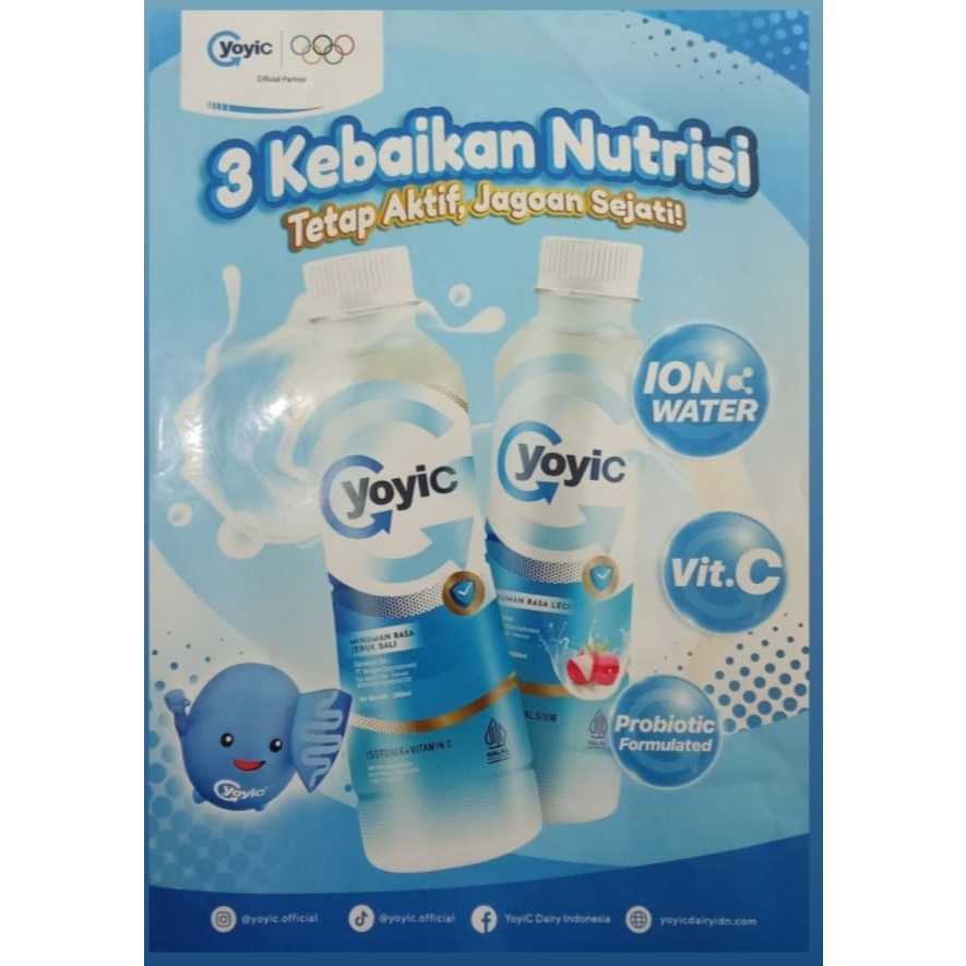 

YOYIC MINUMAN ISOTONIK 200ML 1 PACK ISI 12 PCS