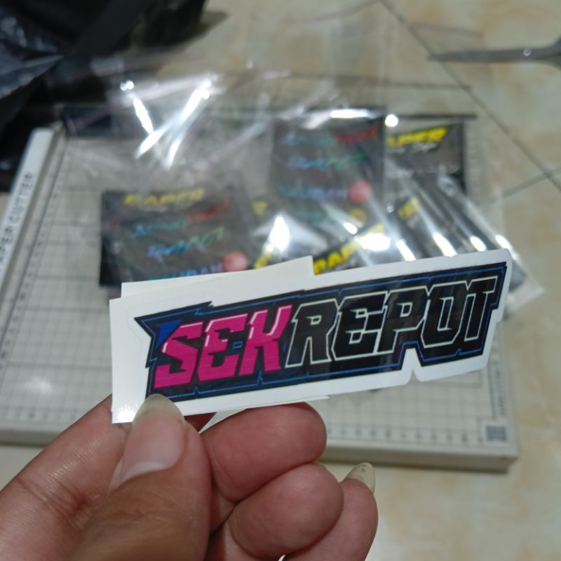

STIKER SEK REPOT