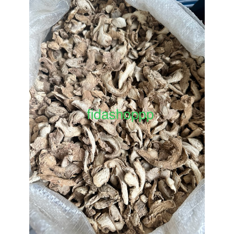 

Jahe kering 1kg Gajah bersih iris/rajang kering premium 1kg 500gr 250gr