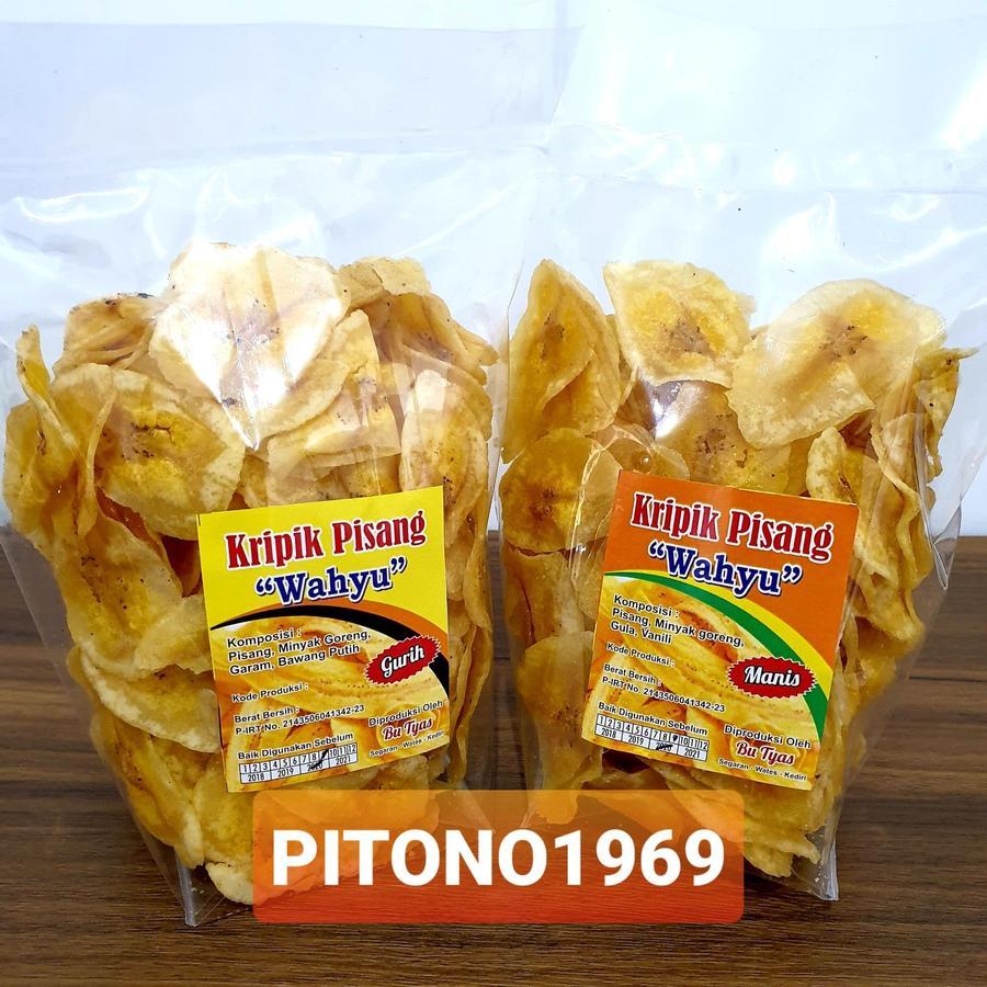 

Keripik Pisang WAHYU Manis/Asin 220gr Khas Kediri