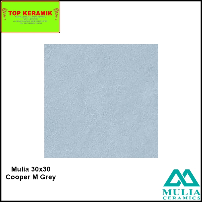 Keramik Mulia 30x30 Cooper M Grey