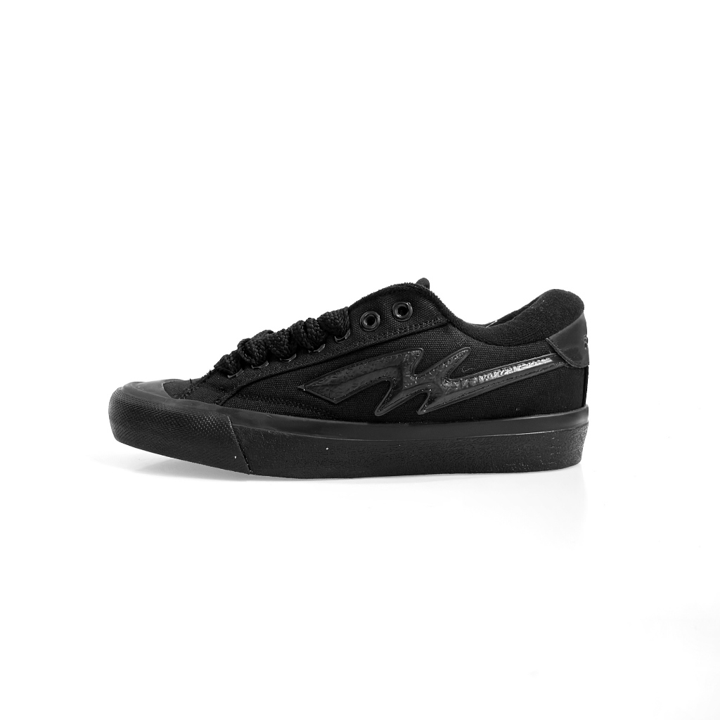 FOMO - Sepatu Gemuk FOMO Obezt Full Black Series 38-44 Sepatu Sneakers Casual Unisex Pria Wanita
