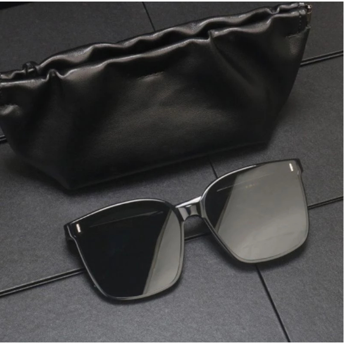 KACAMATA KOTAK HITAM KOREAN FASHION SUNGLASSESS WANITA PRIA / KACAMATA HITAM KOREA