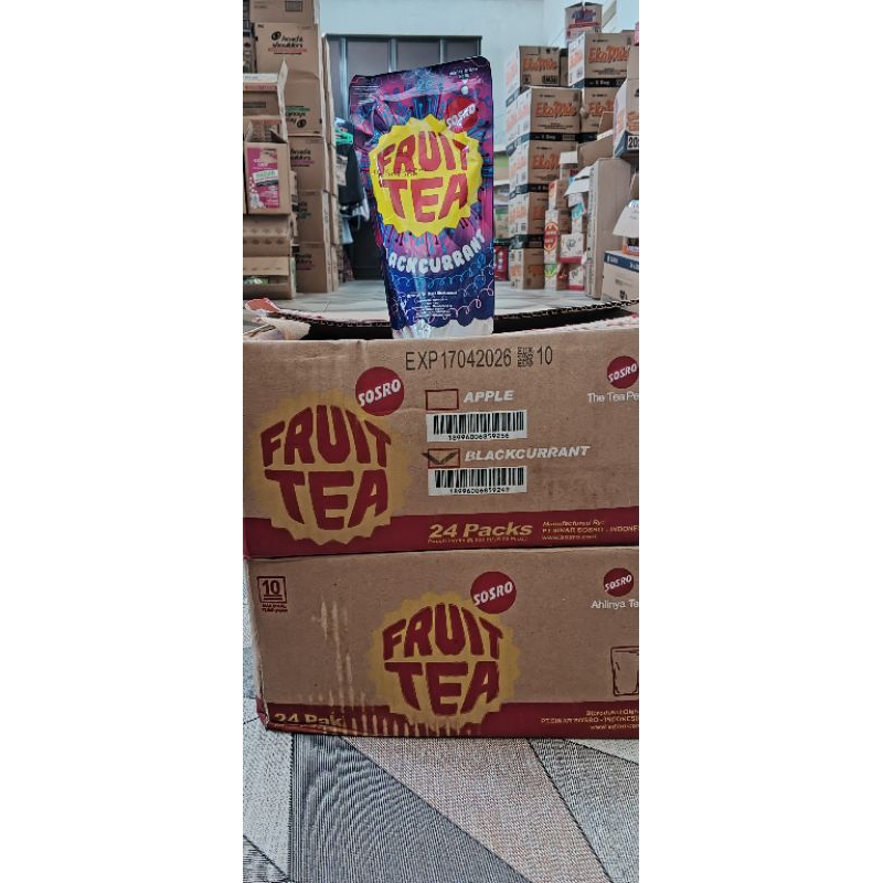 

FRUIT TEA SOSRO POUCH KARTON ISI 24 PCS