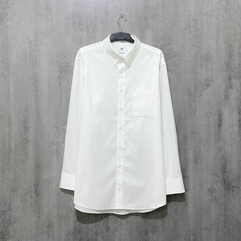 Kemeja UNIQLO SUPER NON IRON / Kemeja Uniqlo Pria / Size XXL