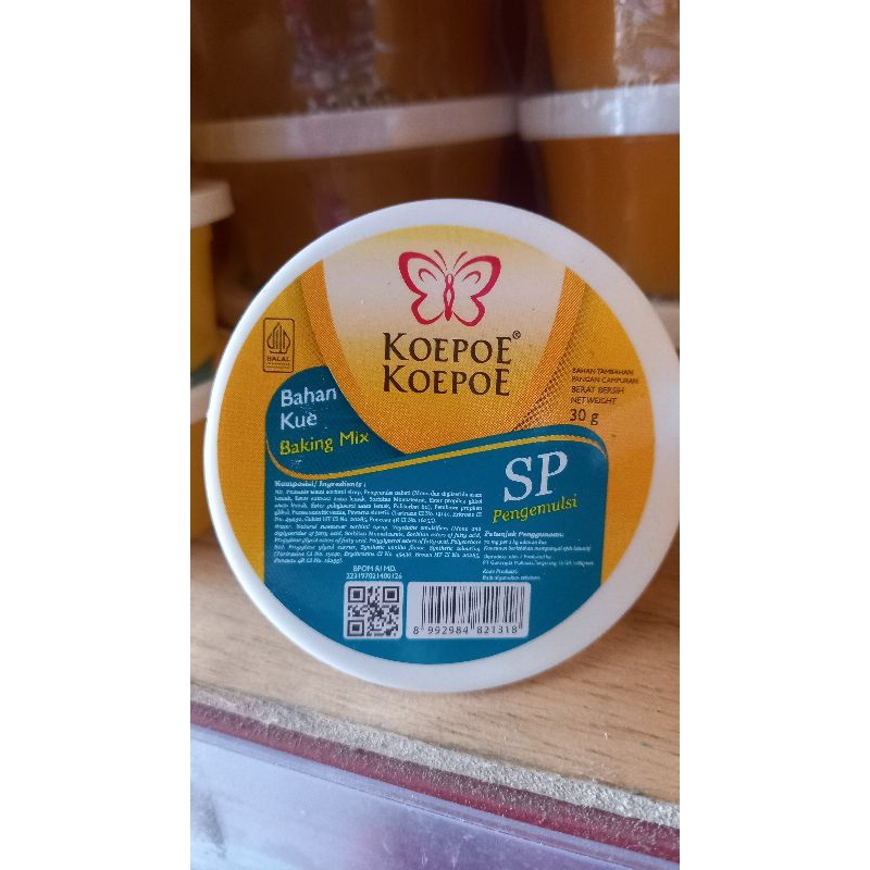 

SP koepoe koepoe 30gr / sp pengemulsi