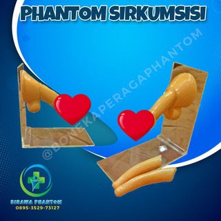 Boneka Phantom Peraga Metode Operasi Sirkumsisi Sunat bayi anak & dewasa