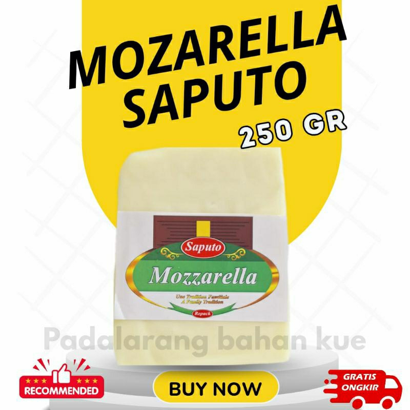 

Mozarella Saputo 250 Gram / Mozarella Cheese Saputo 250 Gram