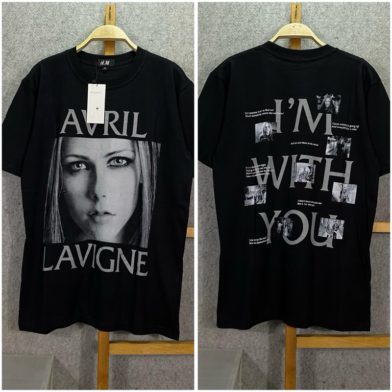 Kaos Avril Lavigne Premium Fulltag
