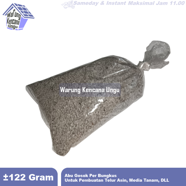 Abu gosok premium super berkualitas untuk membuat telur asin salted egg pembersih panci