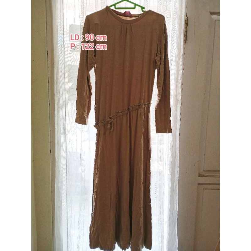 PRELOVED LIKE NEW DRESS LEBARAN GAMIS RABBANI