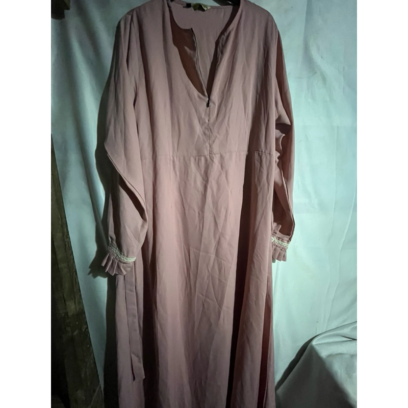 Setelan gamis embun preloved