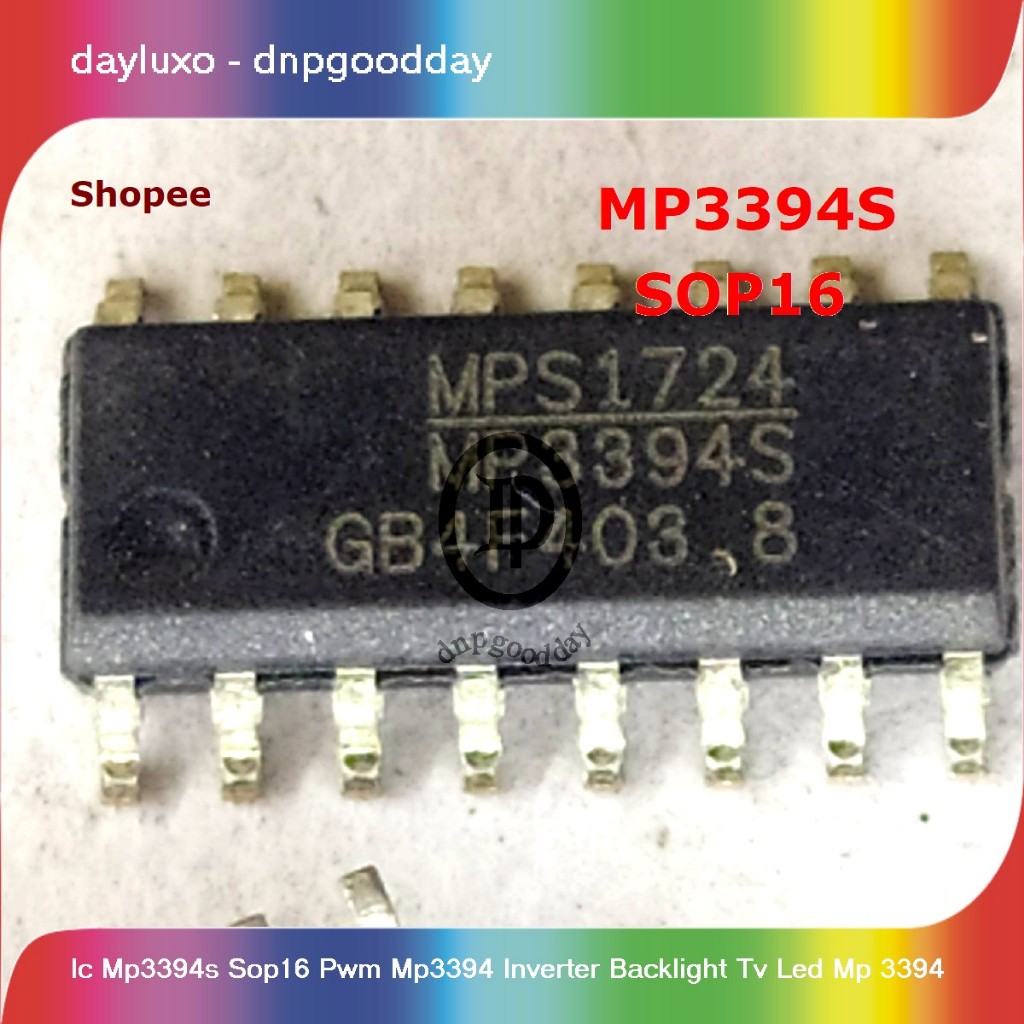 ic mp3394s sop16 pwm mp3394 inverter backlight tv led mp 3394