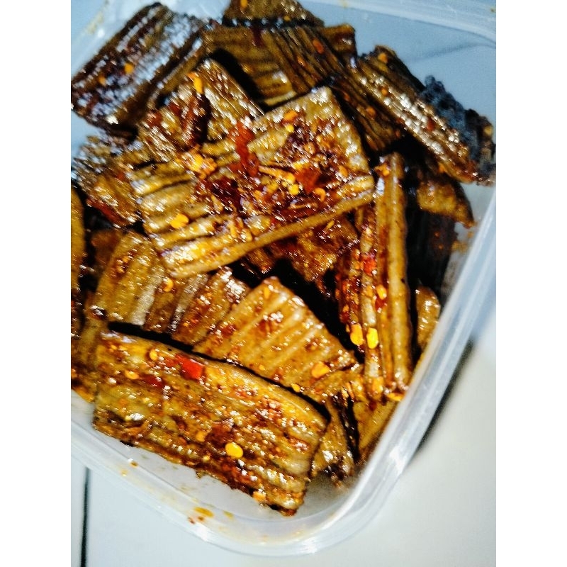 

seblak kering 250gr kerupuk jengkol pedas seblak bantet