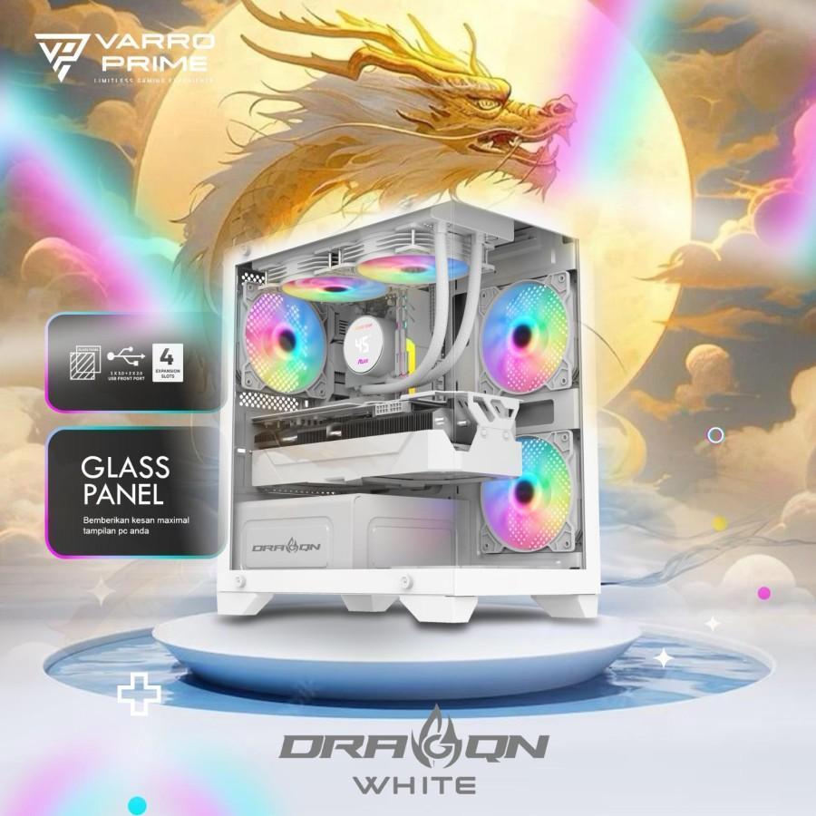 CASING GAMING VARRO DRAGQN 350 INCLUDE 3 Fan RGB