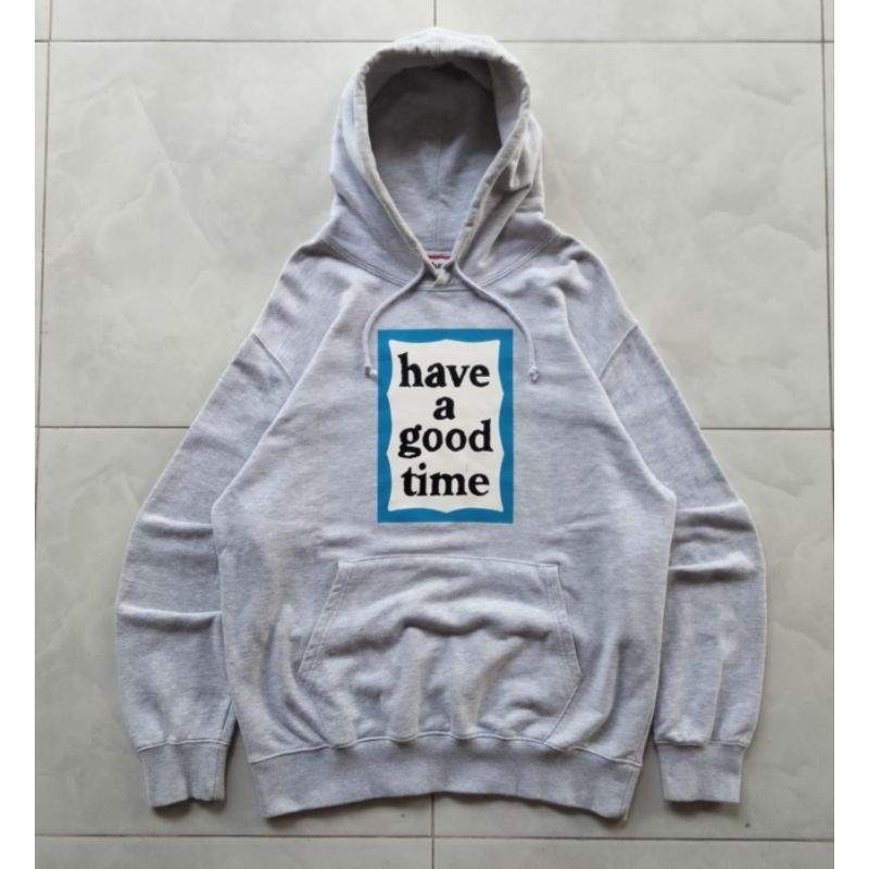 hodie have a good time blue frame