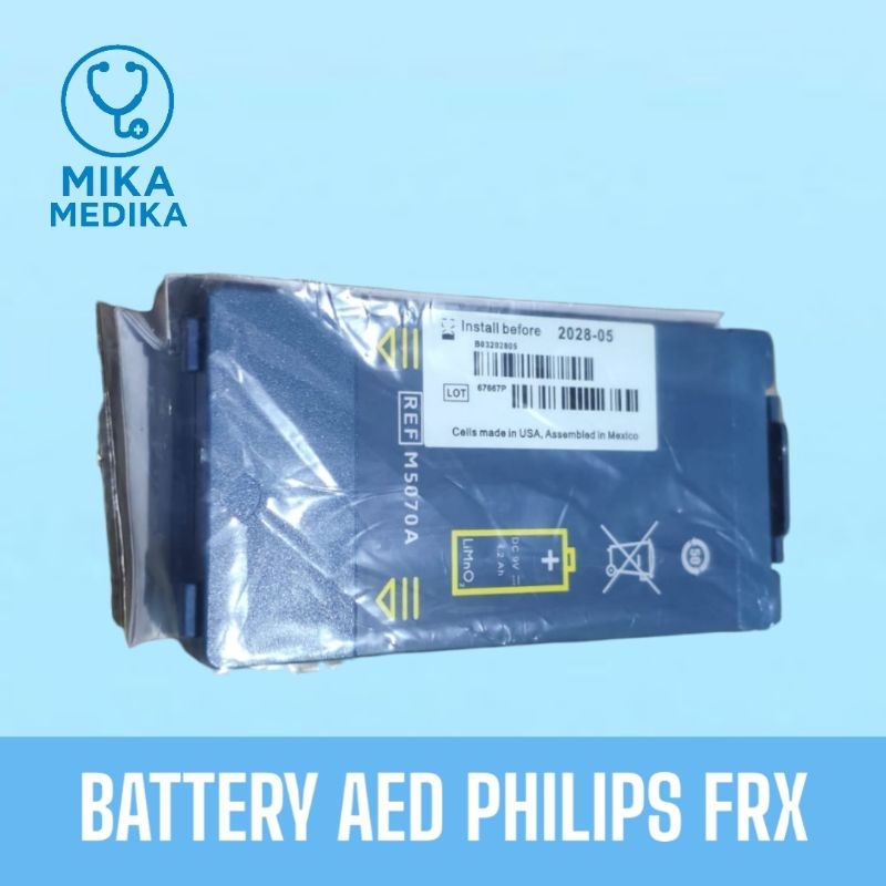 Battery Aed Philips FRX / Baterai AED Philips Hs1 / Batre Aed Philips FRX