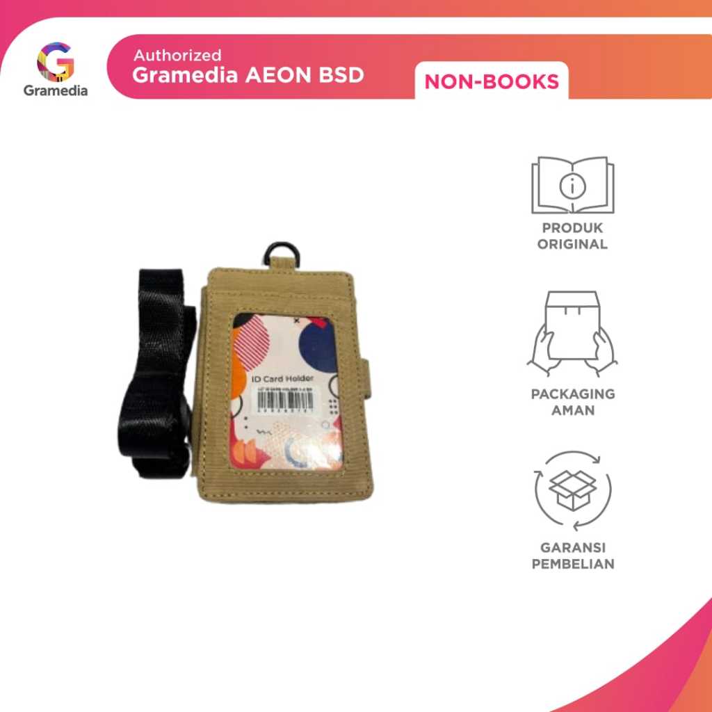 

GRAMEDIA BSD CITY - LCT ID CARD HOLDER X-2 BROWN