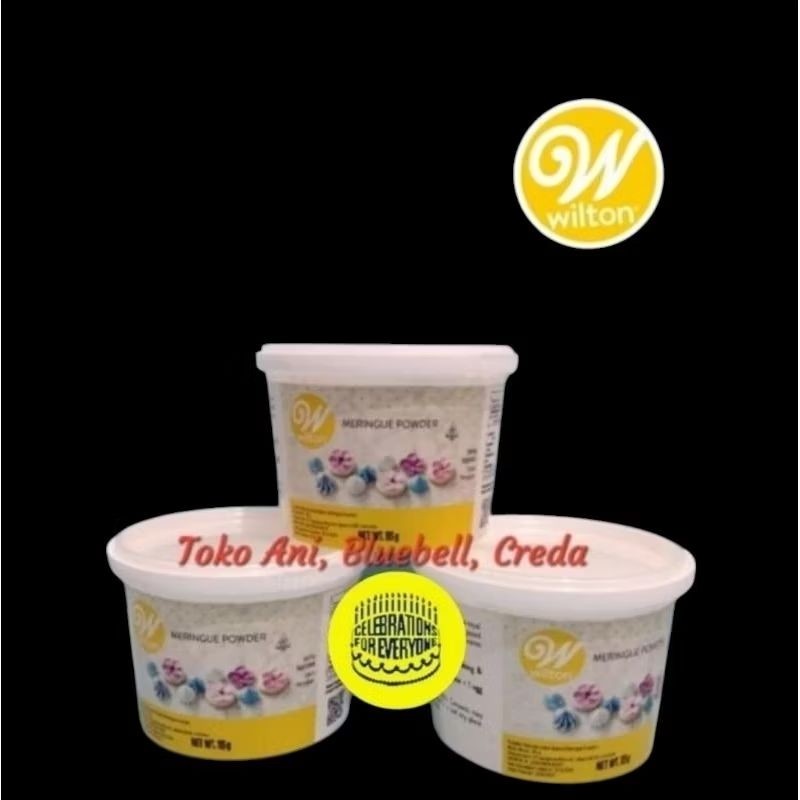 

Wilton Meringue Powder 4 oz ( 113gr ) Pengganti putih telur untuk dekorasi ( 04-0-0102 )