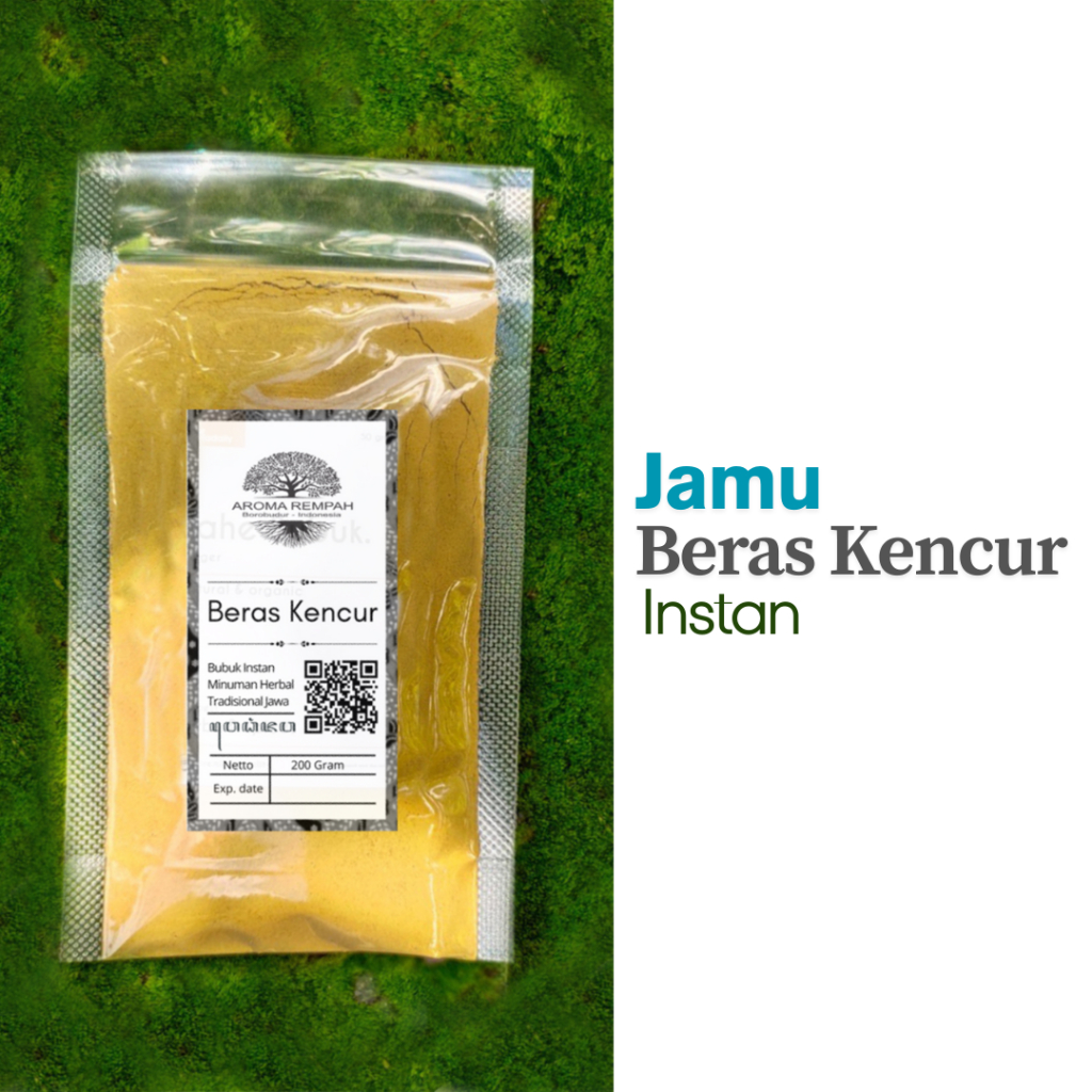 

Minuman Beras Kencur Bubuk Instan - Tradisi Nusantara untuk Energi dan Kesehatan Tubuh