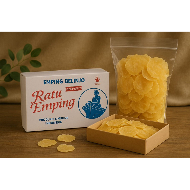 

EMPING BELINJO EMPING MENTAH KOTAK 1kg ENAK MURAH
