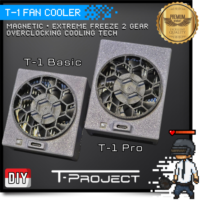 [IM] T-Project T1 DIY Indonesia Magnetic Fan Cooler Super Overpower