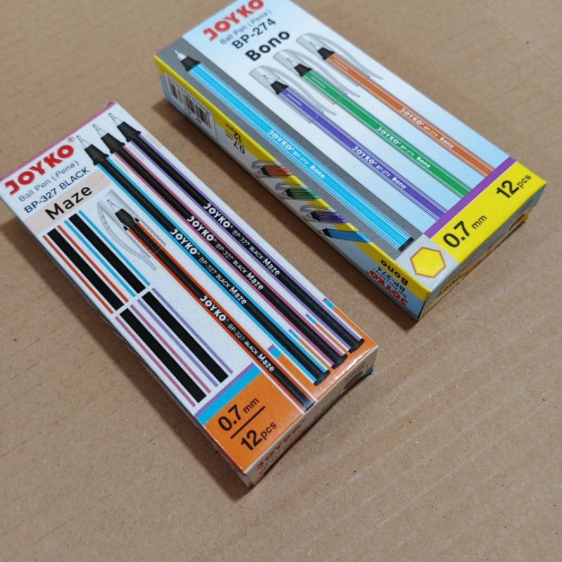 

1 Pak Pulpen Joyko Isi 12 Pcs HITAM