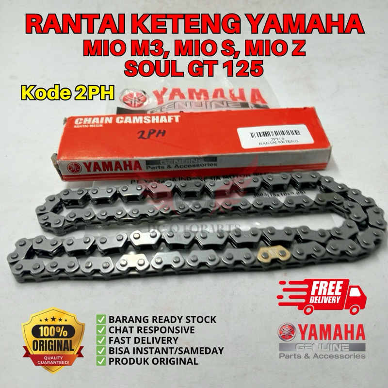 2PH RANTAI KETENG YAMAHA MIO M3, RANTAI KETENG MIO S, RANTAI KETENG YAMAHA MIO Z, RANTAI KETENG SOUL