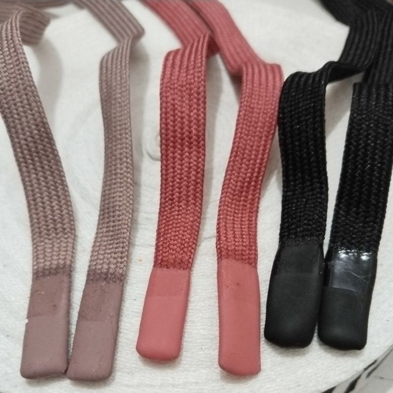 Tali hoodie/tali celana ujung rubber Per PCS