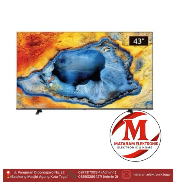 Toshiba LED TV 43 Inch 43C350NP 4K UHD GOOGLE Smart TV