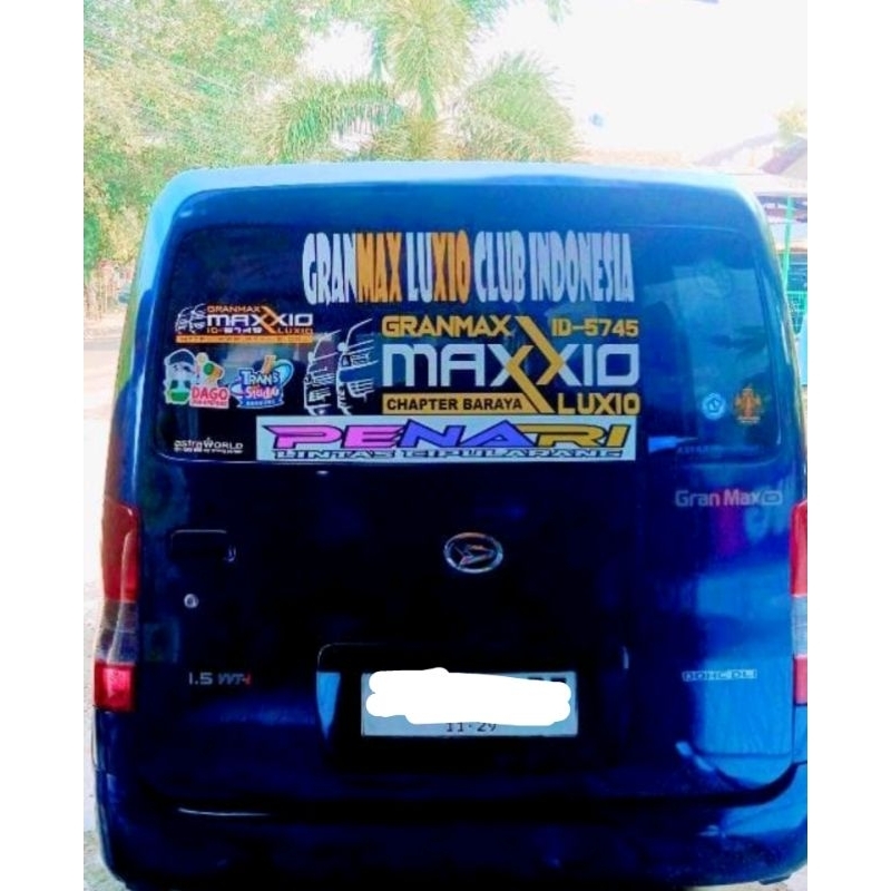 STIKER CUTTING CUSTOM GRANMAX LUXIO