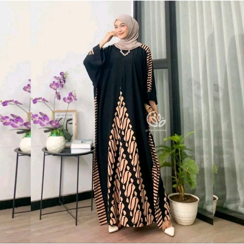 Gamis Kaftan Jogja BB Jumbo Ld 160 busui