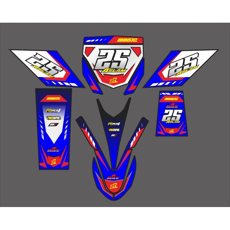 decal ojek gabah / taksi